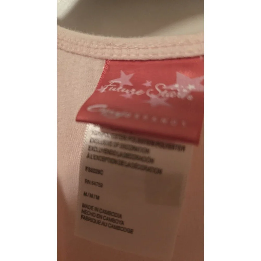 Future Star Capezio Size M Pink Leotard GIRLS